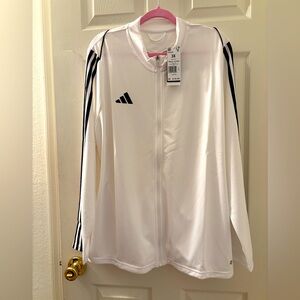 Brand New Adidas plus size zip jacket